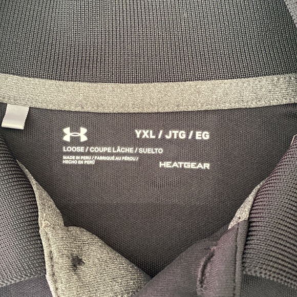 UNDER ARMOUR Youth XL button polo - Picture 3 of 8